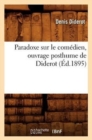 Image for Paradoxe sur le comedien, ouvrage posthume de Diderot (Ed.1895)
