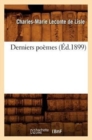 Image for Derniers Po?mes (?d.1899)
