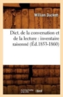 Image for Dict. de la Conversation Et de la Lecture: Inventaire Raisonne (Ed.1853-1860)