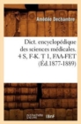 Image for Dict. Encyclopedique Des Sciences Medicales. 4 S, F-K. T 1, Faa-Fet (Ed.1877-1889)