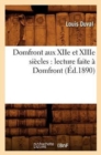 Image for Domfront Aux Xiie Et Xiiie Si?cles: Lecture Faite ? Domfront, (?d.1890)