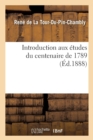Image for Introduction Aux ?tudes Du Centenaire de 1789