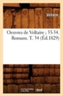 Image for Oeuvres de Voltaire 33-34. Romans. T. 34 (Ed.1829)