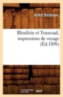 Image for Rhod?sie Et Transvaal, Impressions de Voyage (?d.1898)
