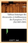 Image for Tableau Historique Des Decouvertes Et Etablissemens Des Europeens [V1] (Ed.1803-1804)