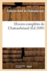 Image for Oeuvres Compl?tes de Chateaubriand