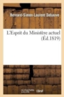 Image for L&#39;Esprit Du Ministere Actuel