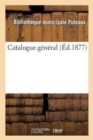 Image for Catalogue General