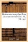 Image for Dictionnaire Encyclop?dique Des Sciences M?dicales. Premi?re S?rie, A-E. T. Vingt-Septi?me, Den-Der