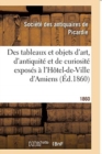 Image for Exposition Provinciale. Notice Des Tableaux Et Objets d&#39;Art, d&#39;Antiquite Et de Curiosite