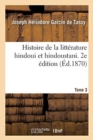 Image for Histoire de la Litt?rature Hindoui Et Hindoustani. 2e ?dition 2
