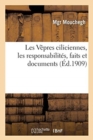 Image for Les Vepres Ciliciennes, Les Responsabilites, Faits Et Documents