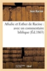 Image for Athalie Et Esther de Racine: Avec Un Commentaire Biblique