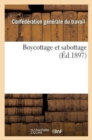 Image for Boycottage Et Sabottage
