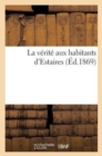 Image for La Verite Aux Habitants d&#39;Estaires