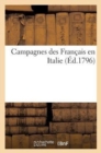 Image for Campagnes Des Francais En Italie