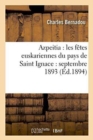 Image for Azpeitia: Les Fetes Euskariennes Du Pays de Saint Ignace: Septembre 1893