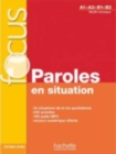 Image for Paroles en situations - Livre + CD (A1-B2)