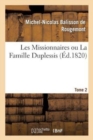 Image for Les Missionnaires Ou La Famille Duplessis