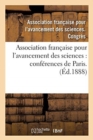 Image for Association Francaise Pour l&#39;Avancement Des Sciences: Conferences de Paris. 29. P2