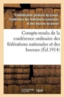 Image for Compte-Rendu de la Conference Ordinaire Des Federations Nationales Et Des Bourses Du