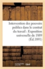 Image for Congres de l&#39;Intervention Des Pouvoirs Publics Dans Le Contrat Du Travail