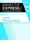 Image for Objectif Express 3e  edition : Guide pedagogique 1 (A1/A2)