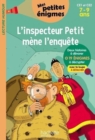 Image for L&#39;inspecteur petit mene l&#39;enquete (CE1/CE2)