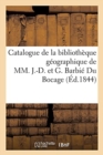 Image for Catalogue Des Cartes Et Plans Manuscrits Et Graves de la Bibliotheque Geographique