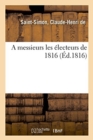 Image for A messieurs les electeurs de 1816
