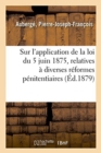 Image for Consid?rations G?n?rales Sur l&#39;Application de la Loi Du 5 Juin 1875