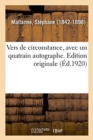 Image for Vers de Circonstance, Avec Un Quatrain Autographe. Edition Originale
