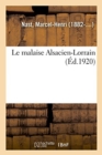 Image for Le malaise Alsacien-Lorrain