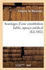 Image for Avantages d&#39;Une Constitution Faible, Apercu Medical