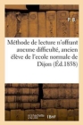Image for Methode de Lecture n&#39;Offrant Aucune Difficulte