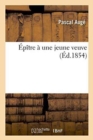 Image for Epitre A Une Jeune Veuve