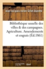 Image for Biblioth?que Usuelle Des Villes &amp; Des Campagnes. Agriculture. Amendements Et Engrais