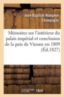 Image for Note Sur Un Article Des Memoires Sur l&#39;Interieur Du Palais Imperial