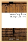 Image for Monte-Carlo Devant l&#39;Europe