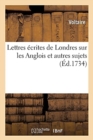 Image for Lettres ?crites de Londres Sur Les Anglois Et Autres Sujets