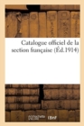 Image for Catalogue Officiel de la Section Francaise