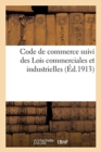 Image for Code de Commerce Suivi Des Lois Commerciales Et Industrielles