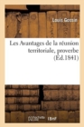 Image for Les Avantages de la R?union Territoriale, Proverbe