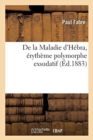 Image for de la Maladie d&#39;H?bra, ?ryth?me Polymorphe Exsudatif