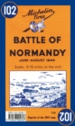 Image for Battle of Normandy - Michelin Historical Map 102 : Map