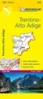 Image for Trentino - Michelin Local Map 354 : Map