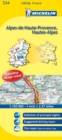 Image for Michelin Maps : Alpes-de-Haute-Provence, Hautes-Alpes