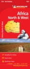 Image for Africa North &amp; West - Michelin National Map 741 : Map