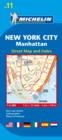 Image for New York: Manhattan - Michelin City Plan 10 : City Plans