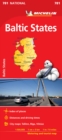 Image for Baltic States - Michelin National Map 781 : Map